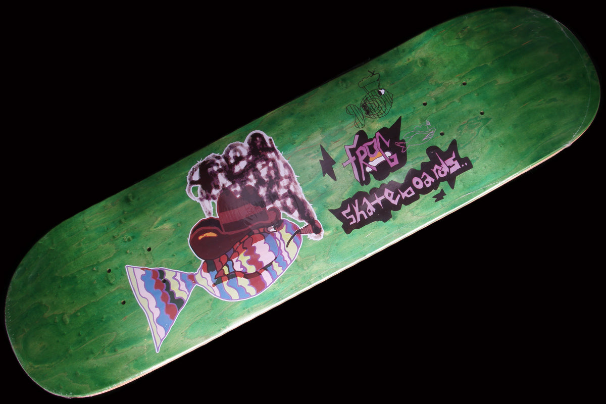 Smoking Fish Deck - 8.25" - Green