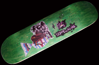 Smoking Fish Deck - 8.25" - Green