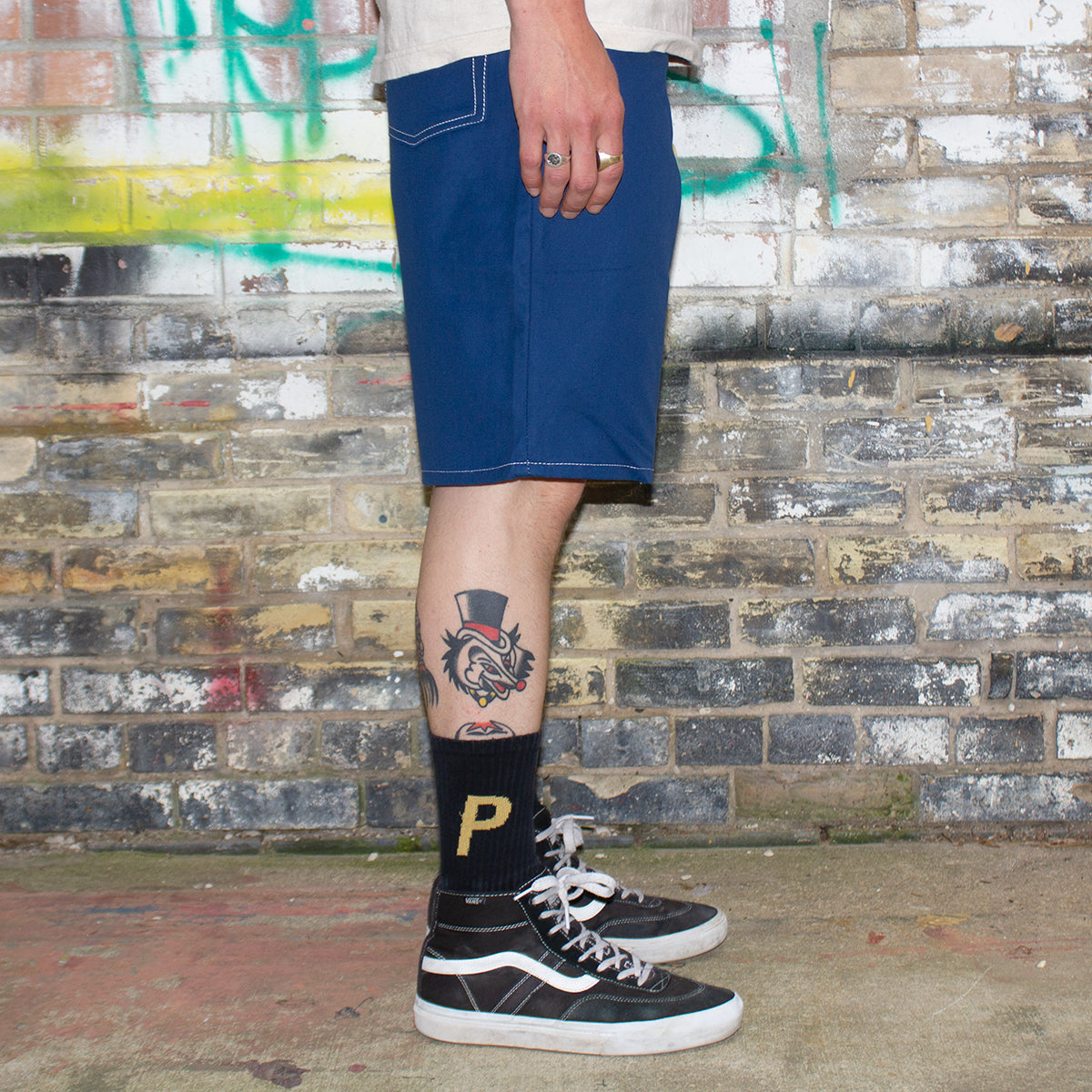 Twill Spiral Short