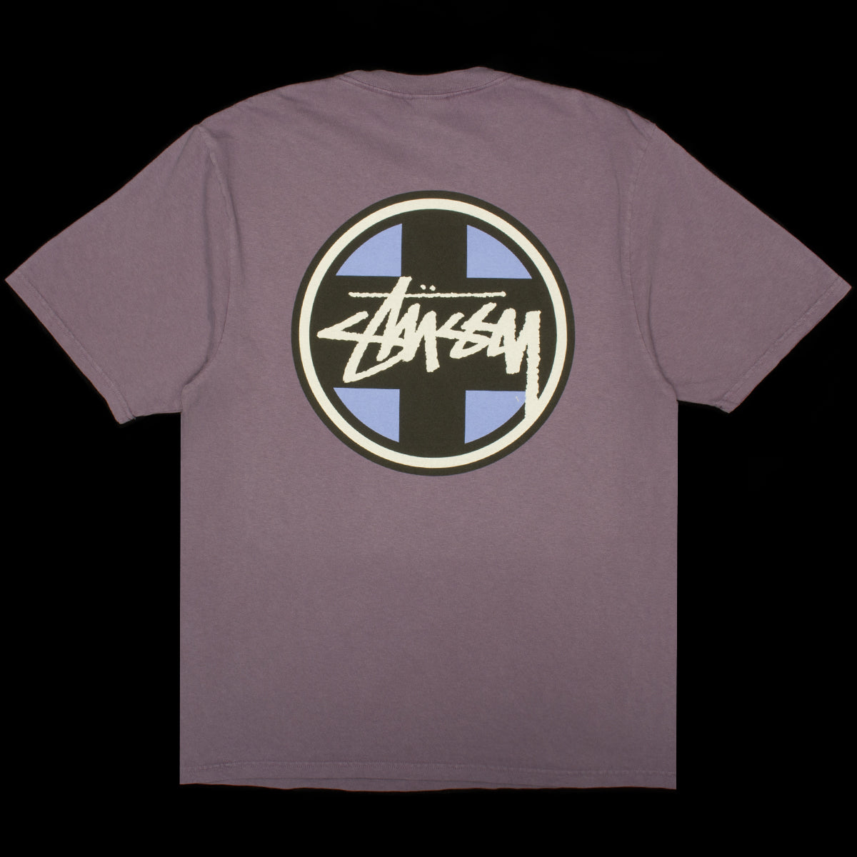 Cross Dot Pigment Dyed T-Shirt
