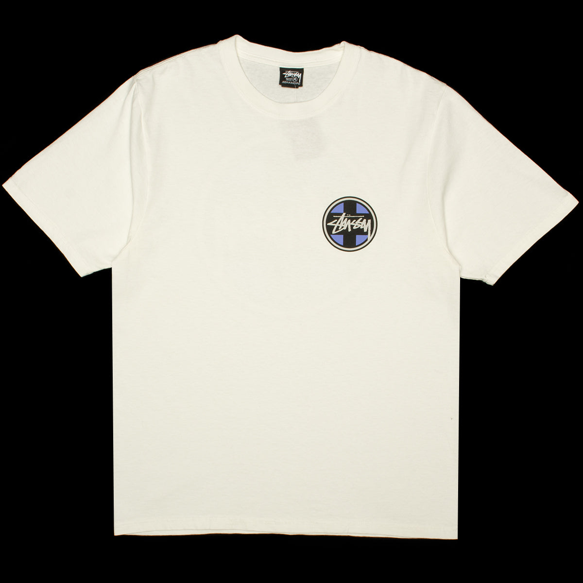 Cross Dot Pigment Dyed T-Shirt