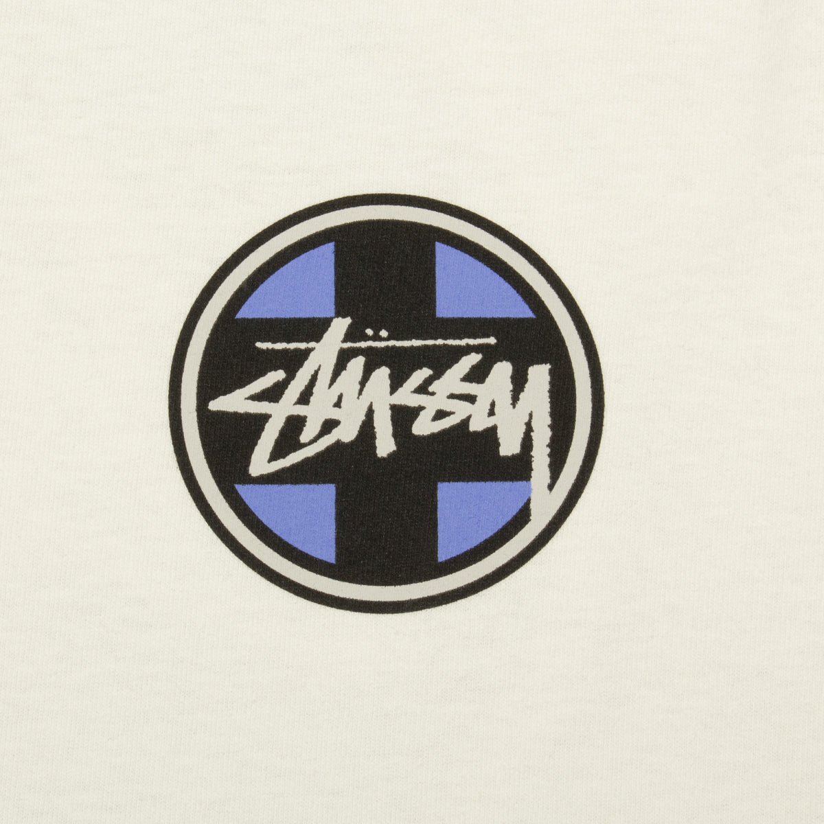 Cross Dot Pigment Dyed T-Shirt