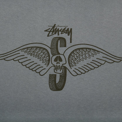 Skull Wings Pigment Dyed L/S T-Shirt