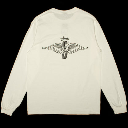 Skull Wings Pigment Dyed L/S T-Shirt