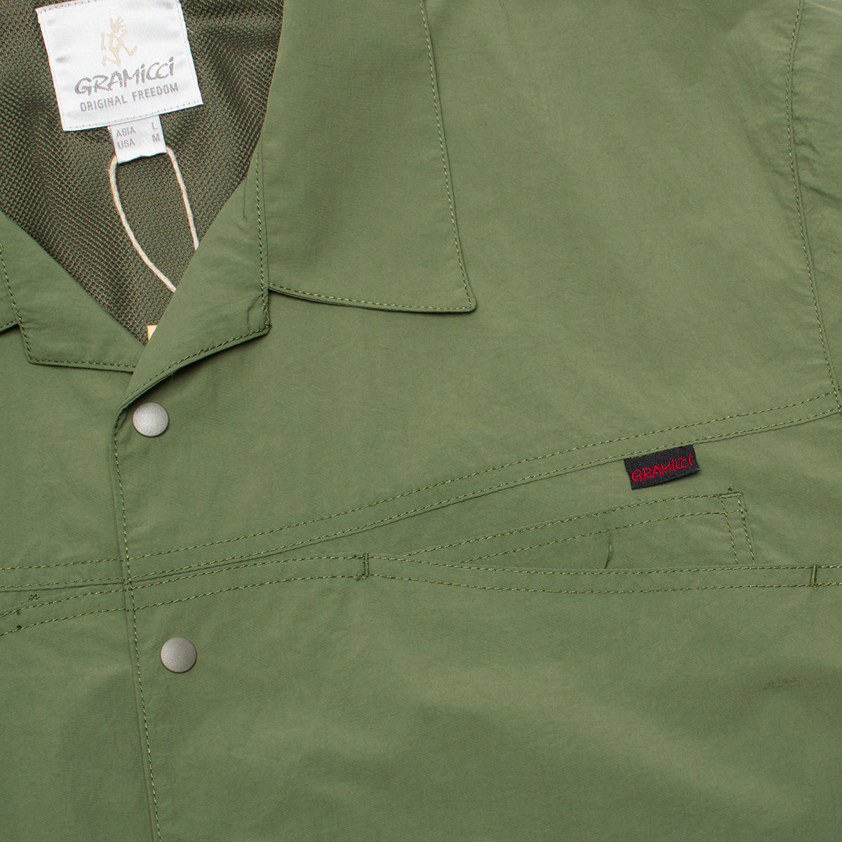 Nylon Camp Shirt