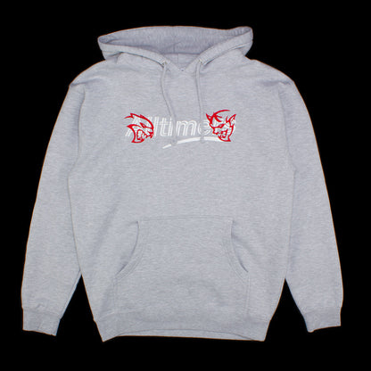 Hell Demon Embroidered Hoodie