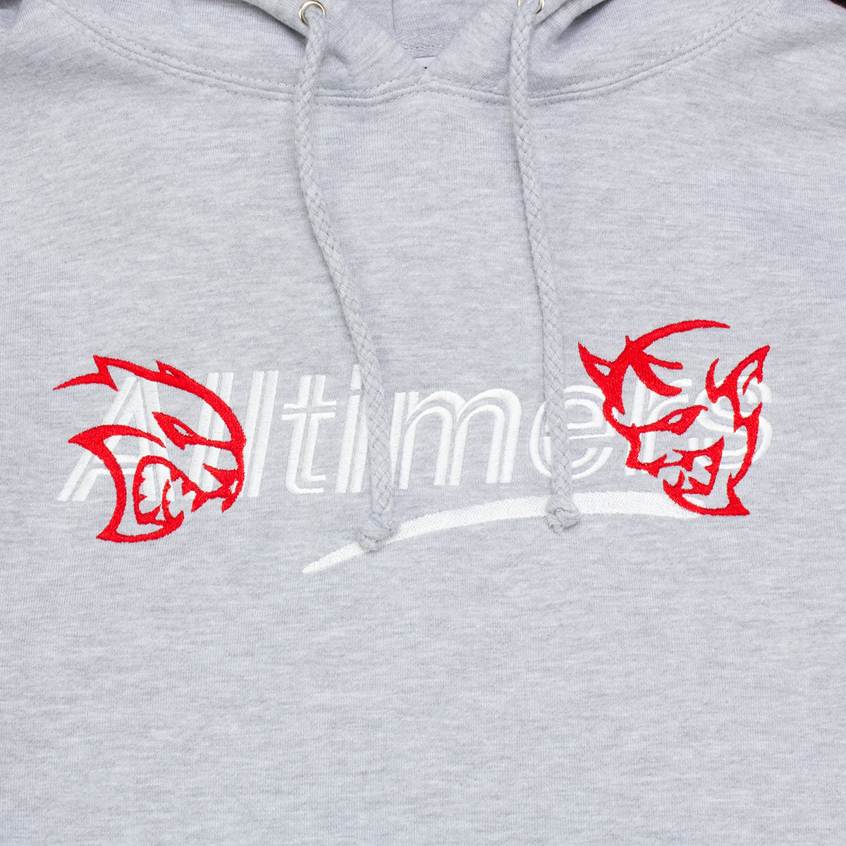 Hell Demon Embroidered Hoodie