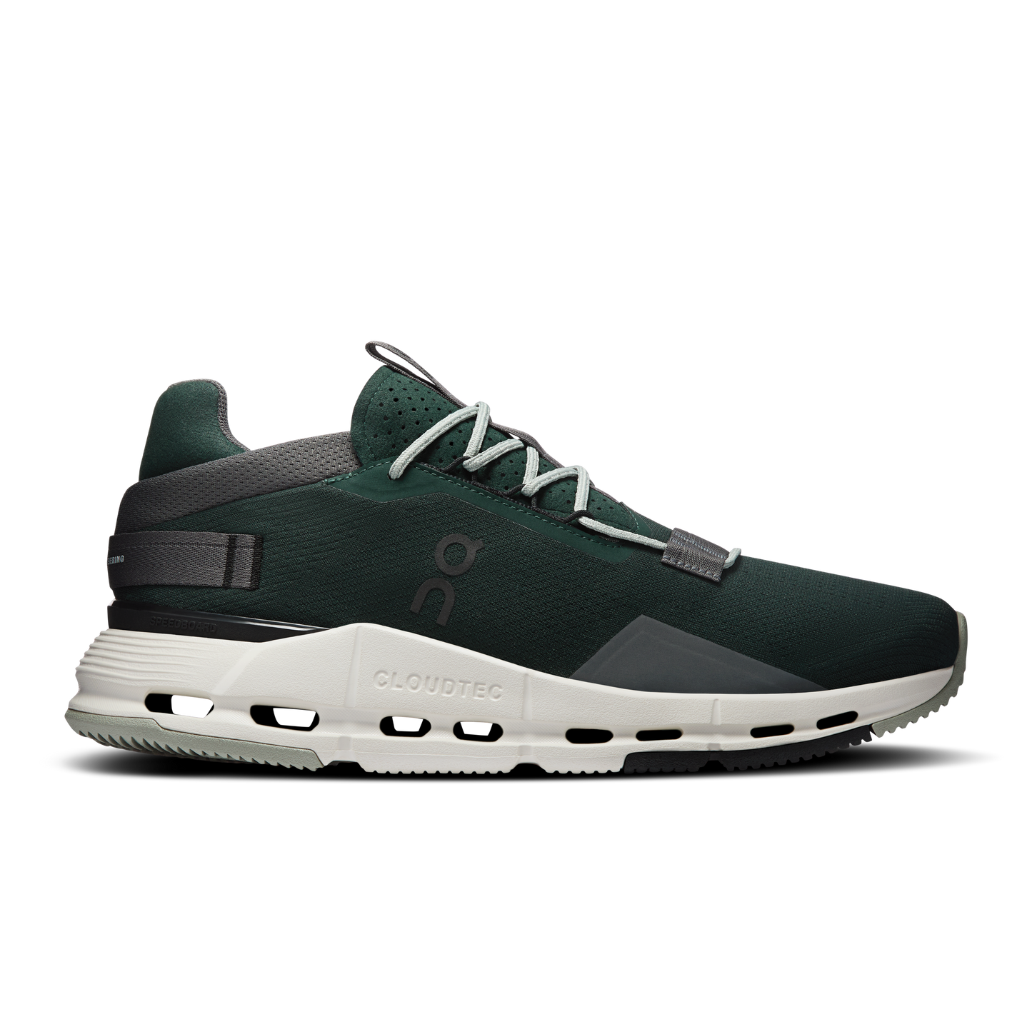 On Running Men's Cloudnova 2 Shoes - Jungle / Shadow