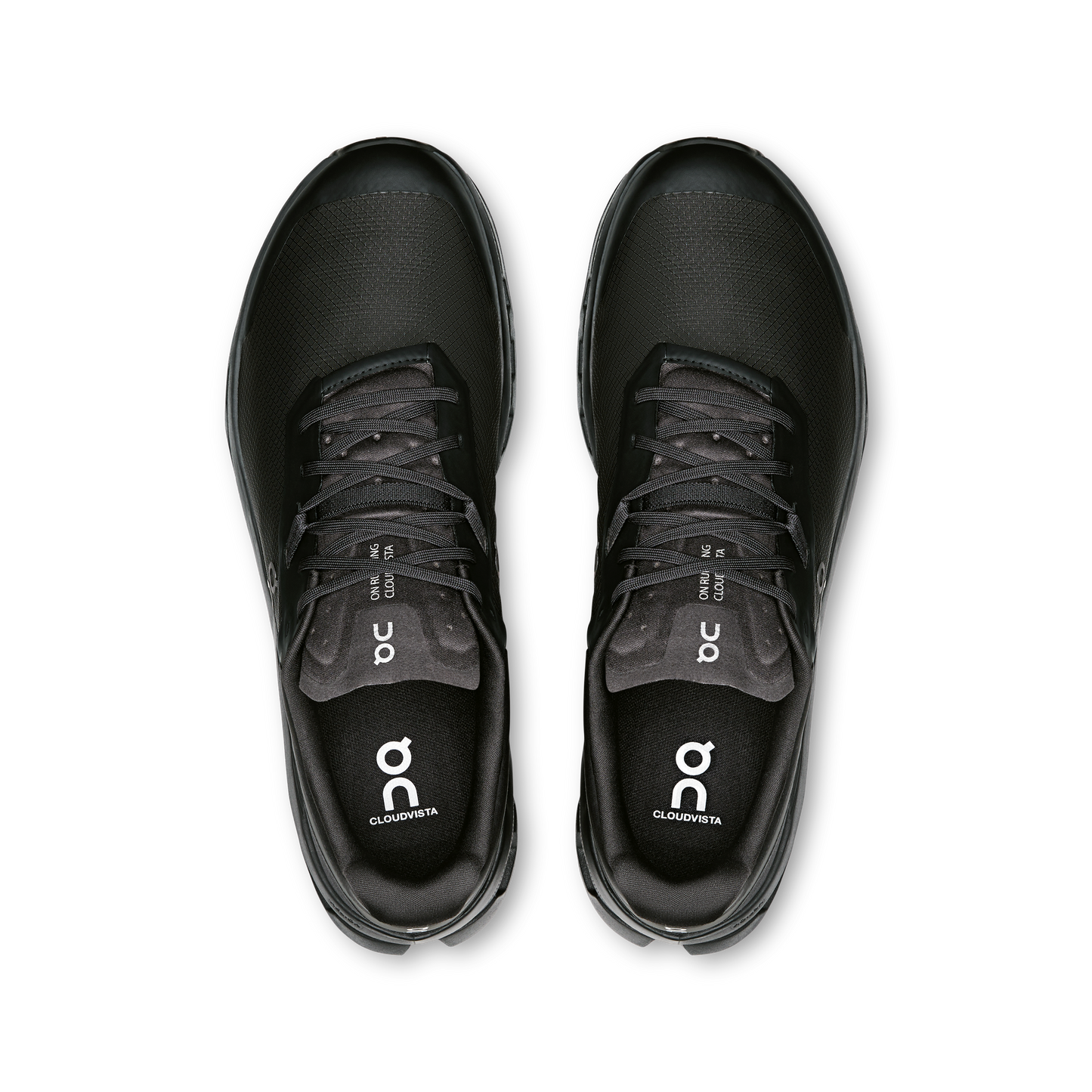 On Running Men's Cloudvista 2 Shoes - Black / Black