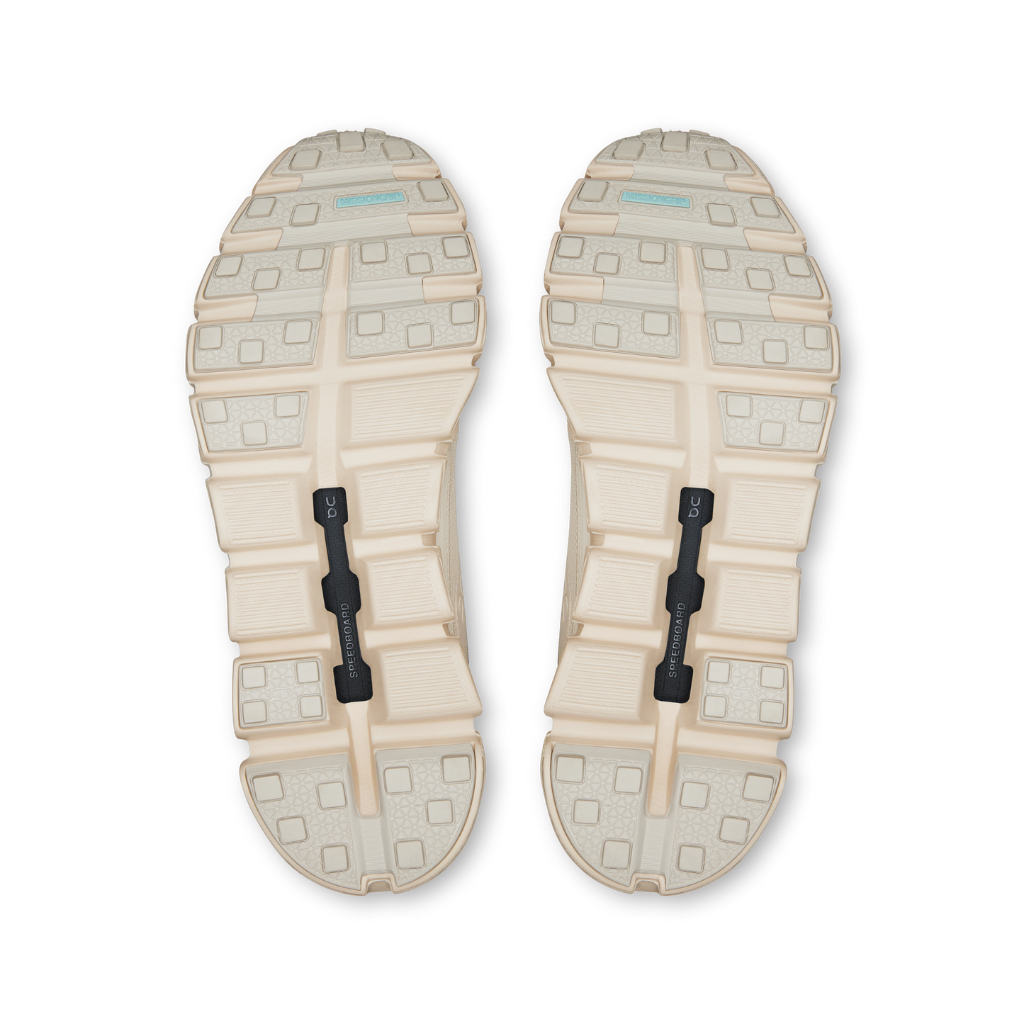 On Running Women's Cloud 6 Geo Waterproof Shoes - Dew / Dew