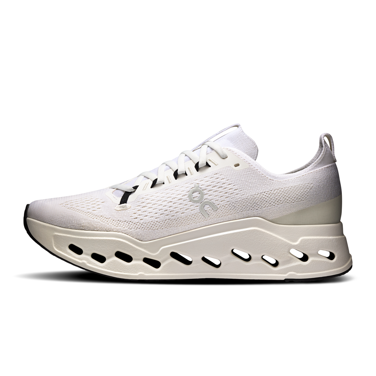 On Running Men's Cloudsurfer Max Wide Shoes - White / White