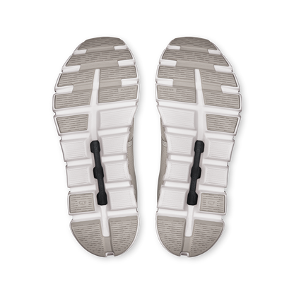 On Running Women's Cloud 6 Wide Shoes - Pearl / White