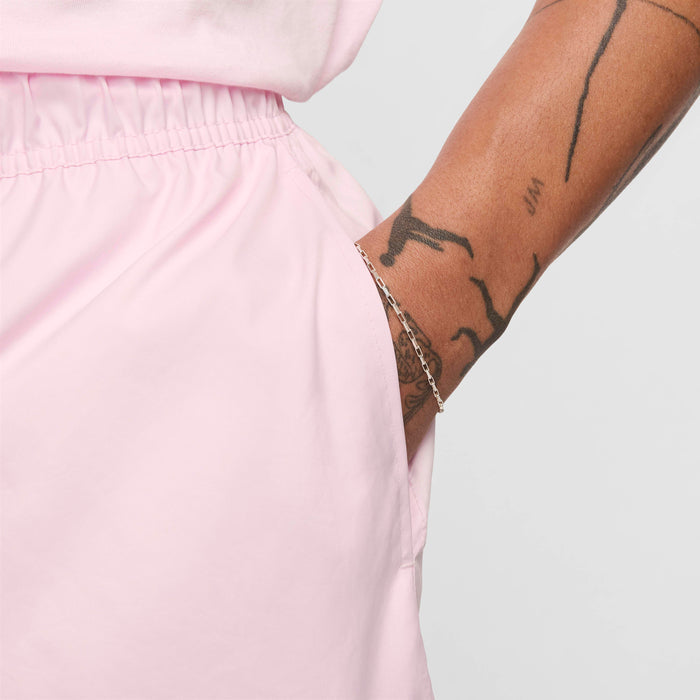 Nike Men's Club Woven Flow Shorts Apparel - Pink Foam / White