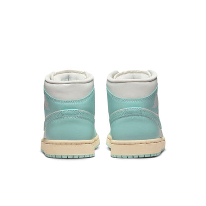 Nike Women's Air Jordan 1 Mid Shoes - Sail / Light Dew / Muslin