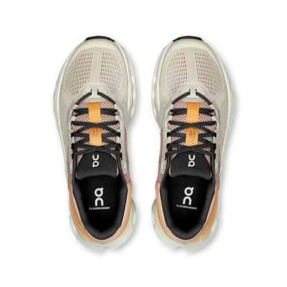On Running Women's Cloudrunner 2 Shoes - Pearl / Tangerine
