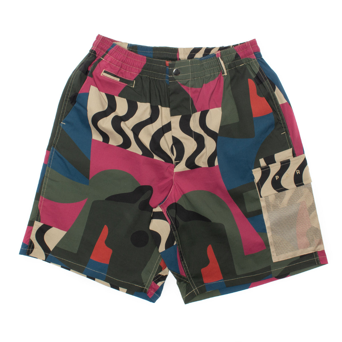 Distorted Camo Shorts