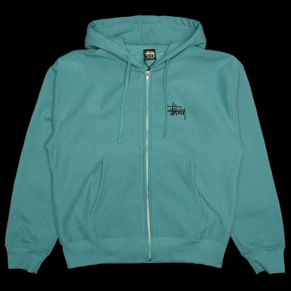 Basic Stussy Zip Hoodie