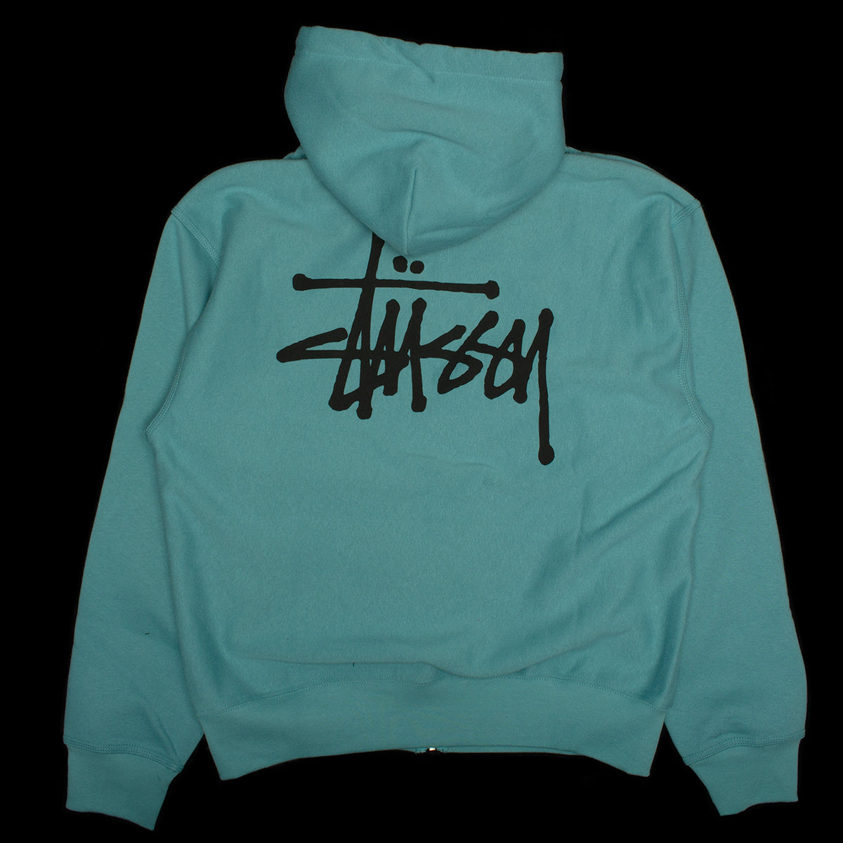 Basic Stussy Zip Hoodie