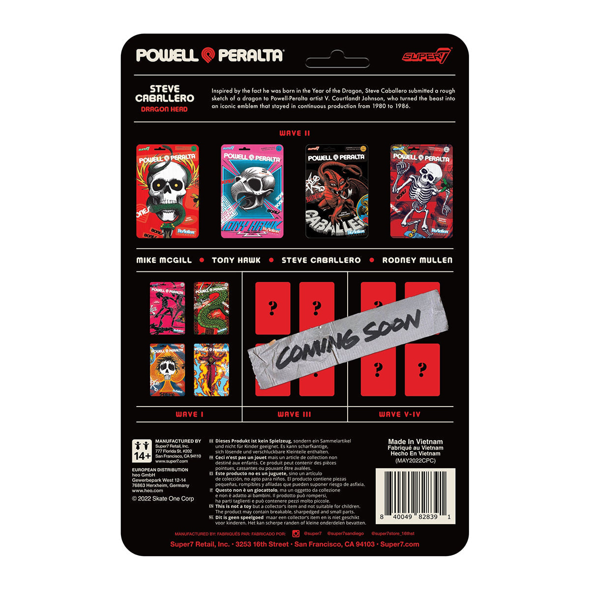 Powell Peralta ReAction Figure Wave 2 - Steve Caballero