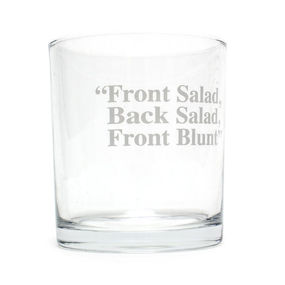 Front Salad Rocks Glass