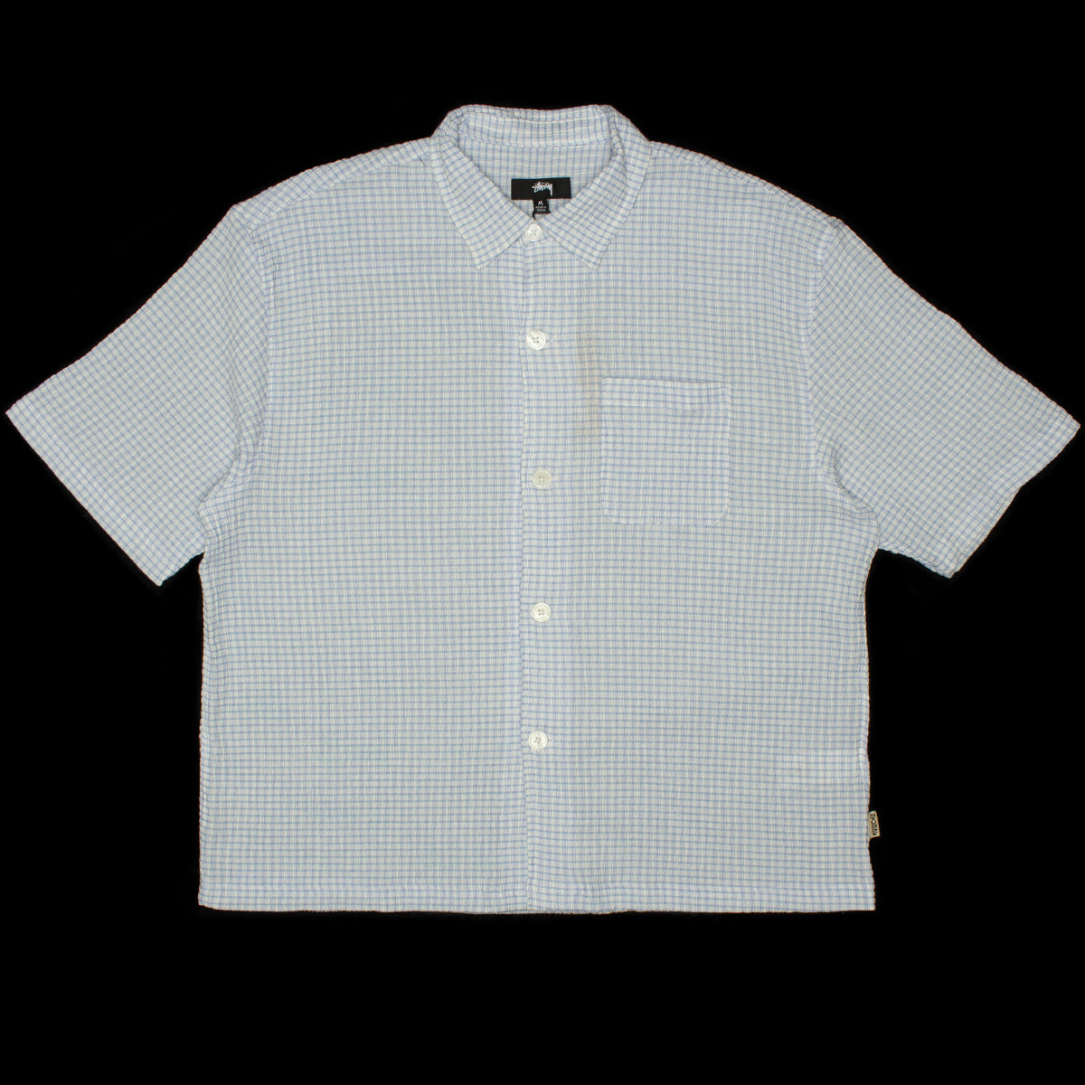 Flat Bottom Crinkled Shirt
