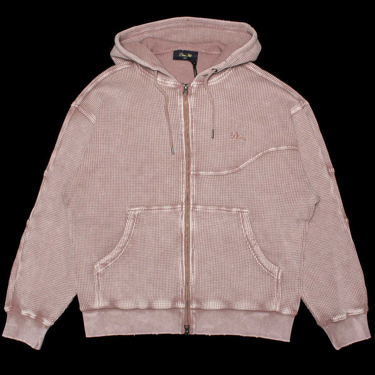 Premium Waffle Zip Hoodie