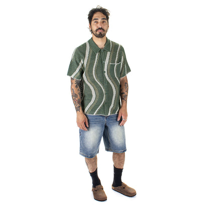 Soleil Knit Button Up