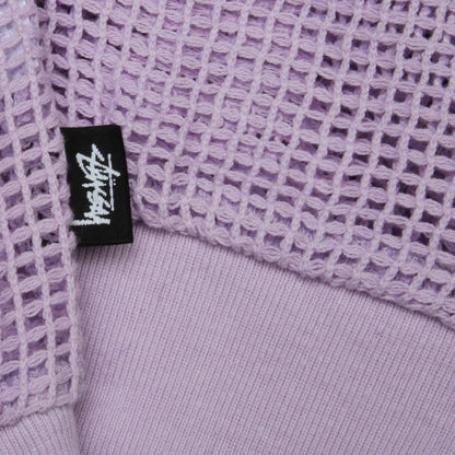 Cotton Mesh L/S Crew