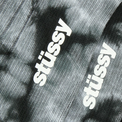 Dyed Ribbed Crew Sock