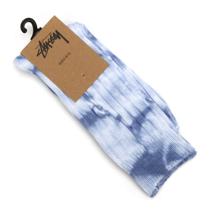 Dyed Ribbed Crew Sock