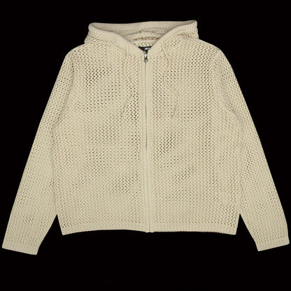 Mesh Zip Hood