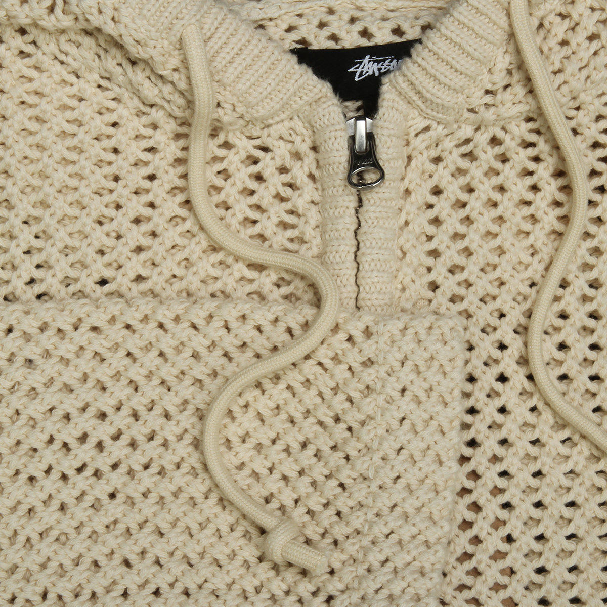 Mesh Zip Hood