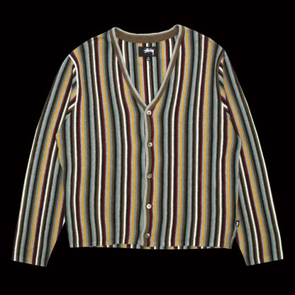 Stripe Pattern Cardigan