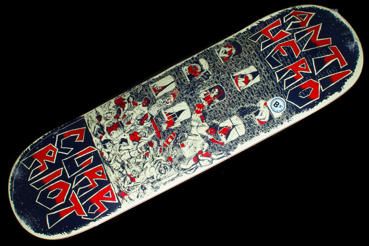 Curb Riot Redux Deck Blue 8.5"