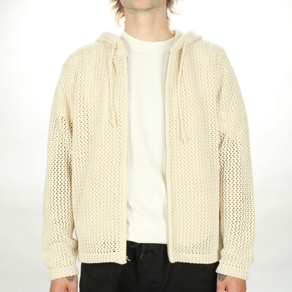 Mesh Zip Hood