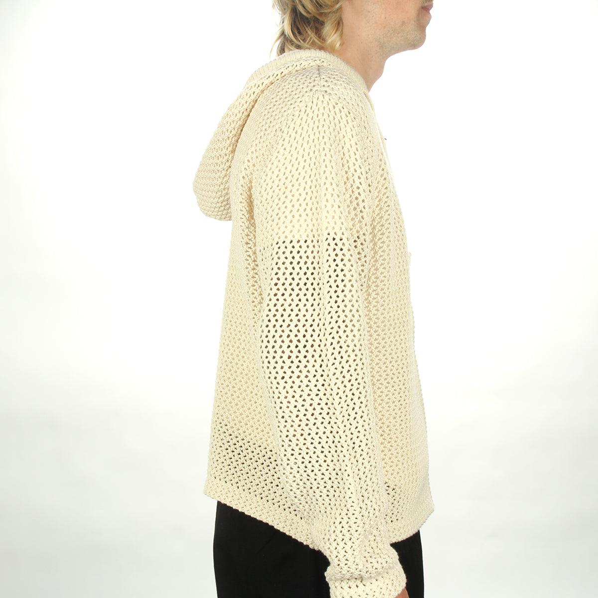 Mesh Zip Hood