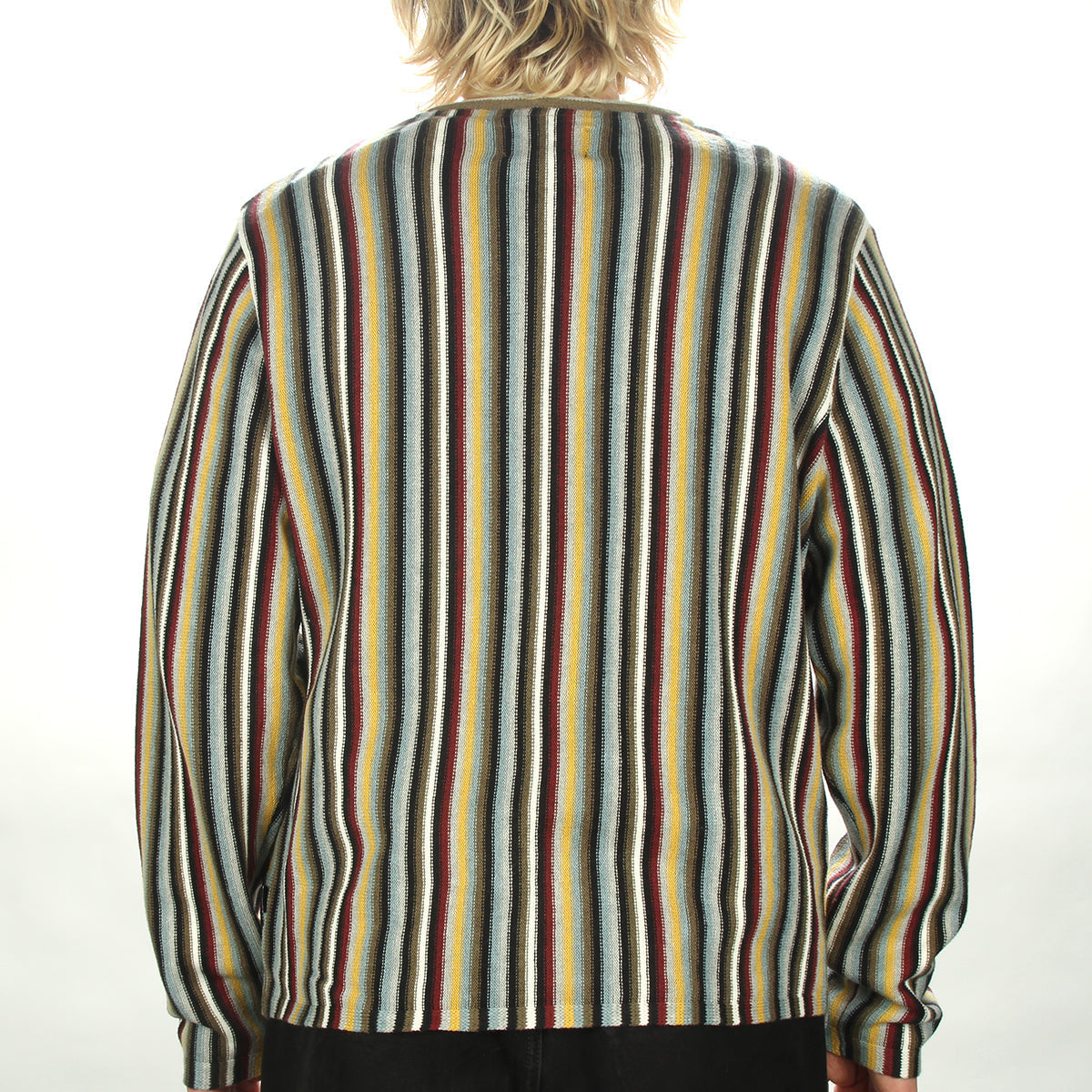 Stripe Pattern Cardigan