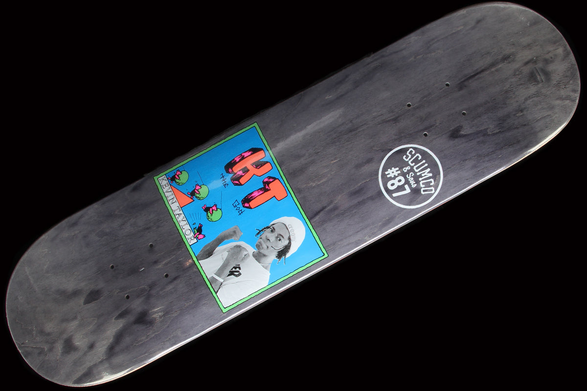 Kevin Taylor Dukes Up Deck Grey 8.125"