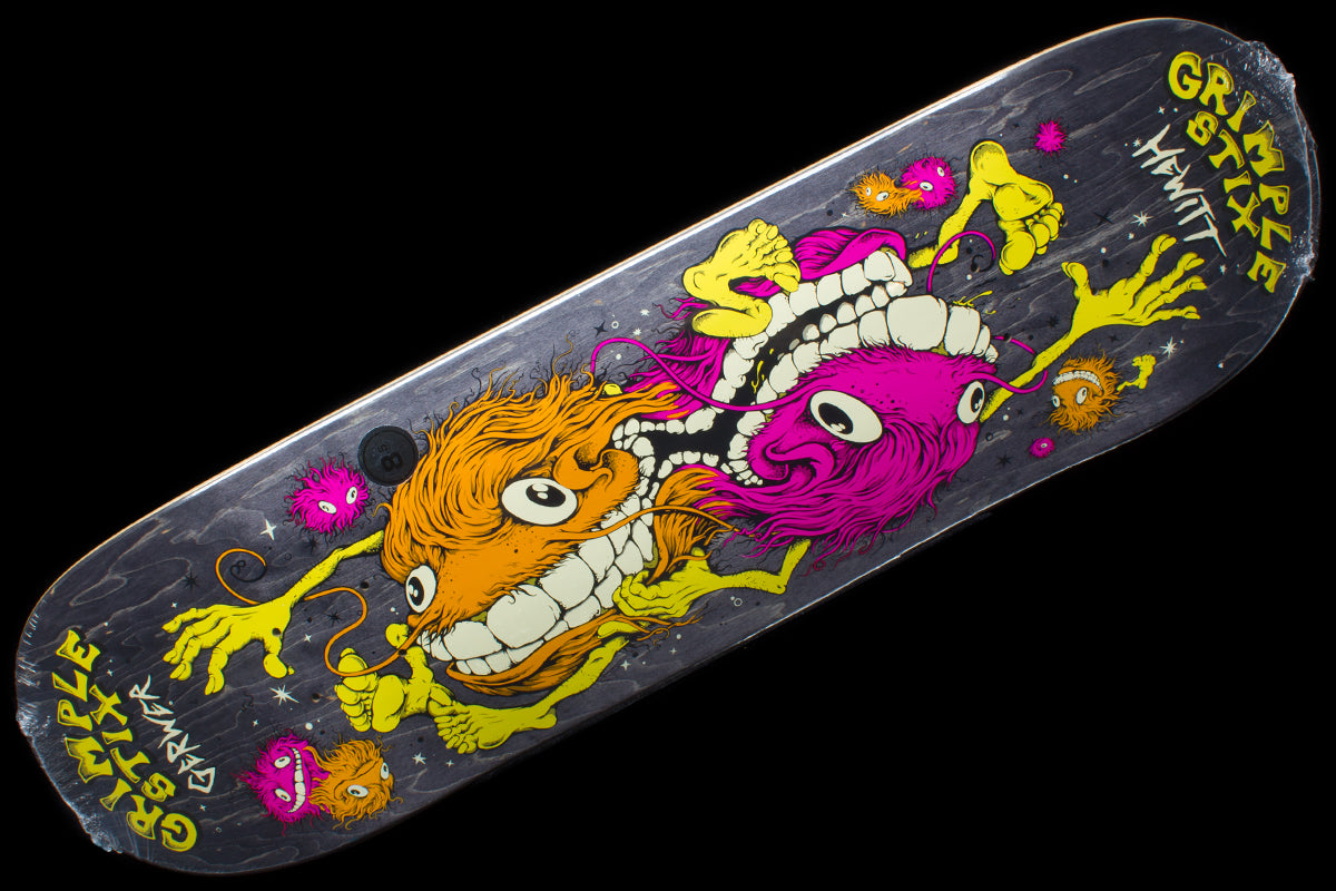 Gerwer Conjoined Twins Deck grey 8.5"