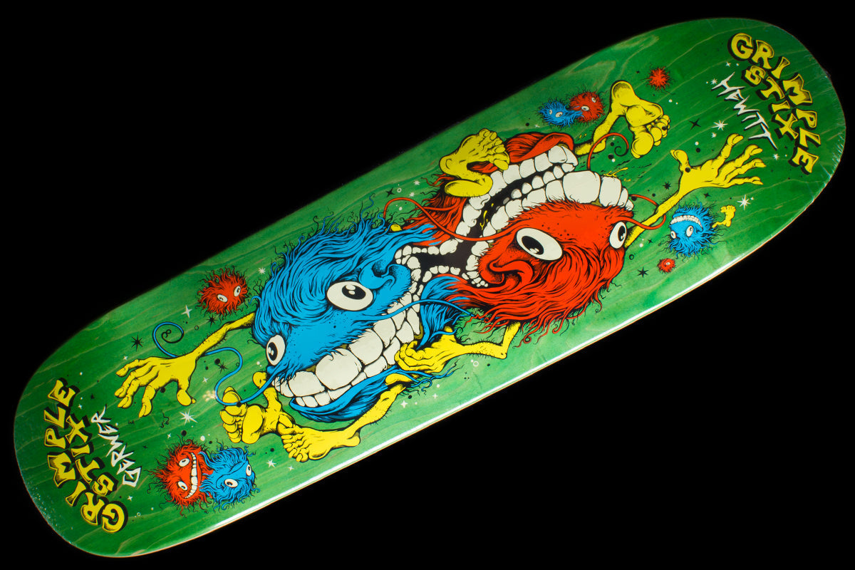 Hewitt Conjoined Twins Deck Green 9"