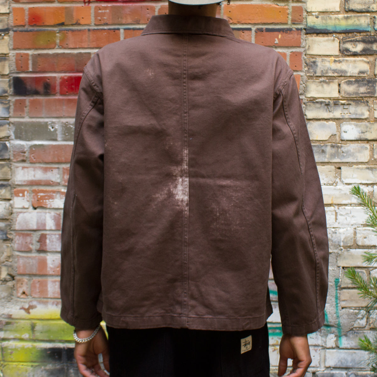Spotted Bleach Work Pant