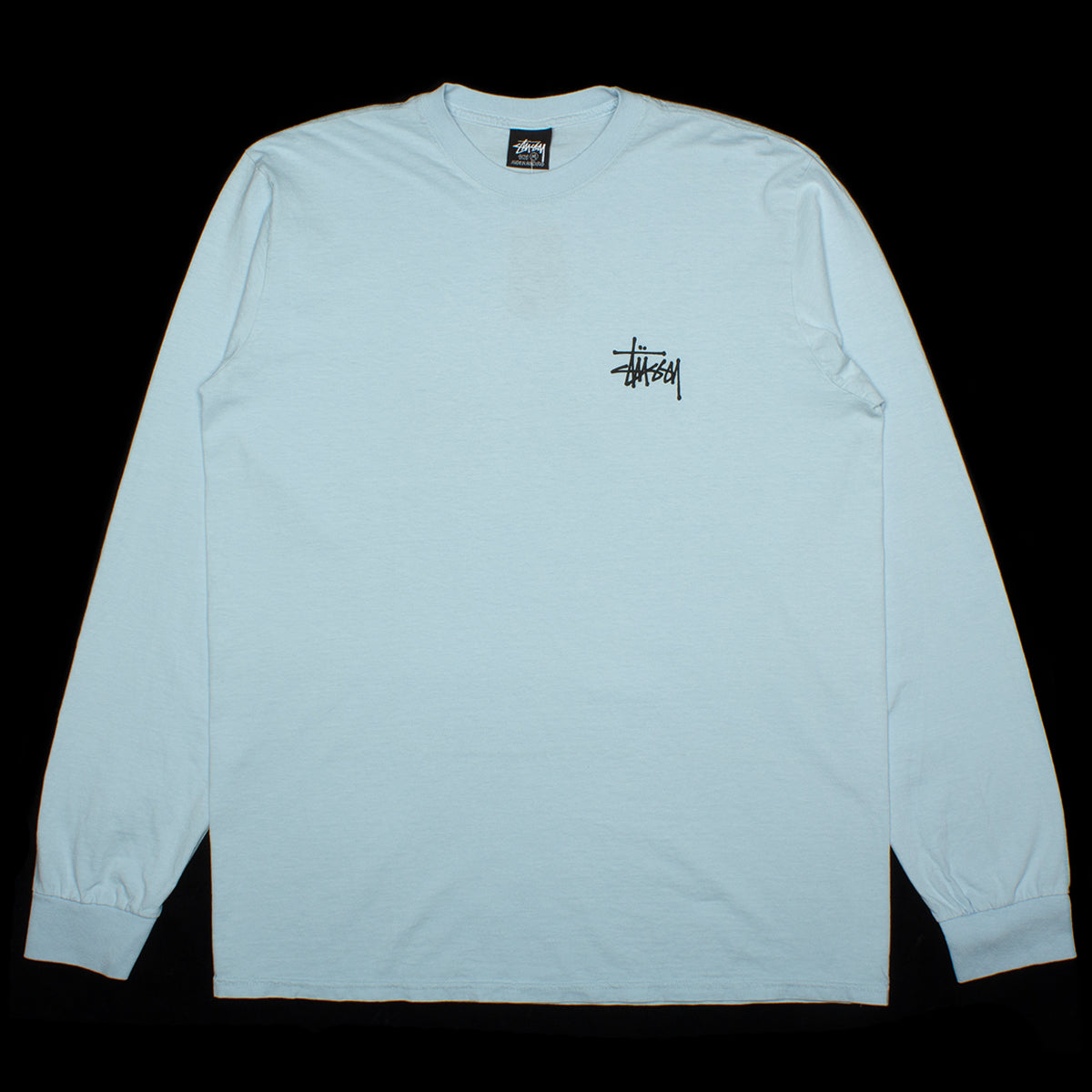 Basic Stussy Pigment Dyed L/S T-Shirt