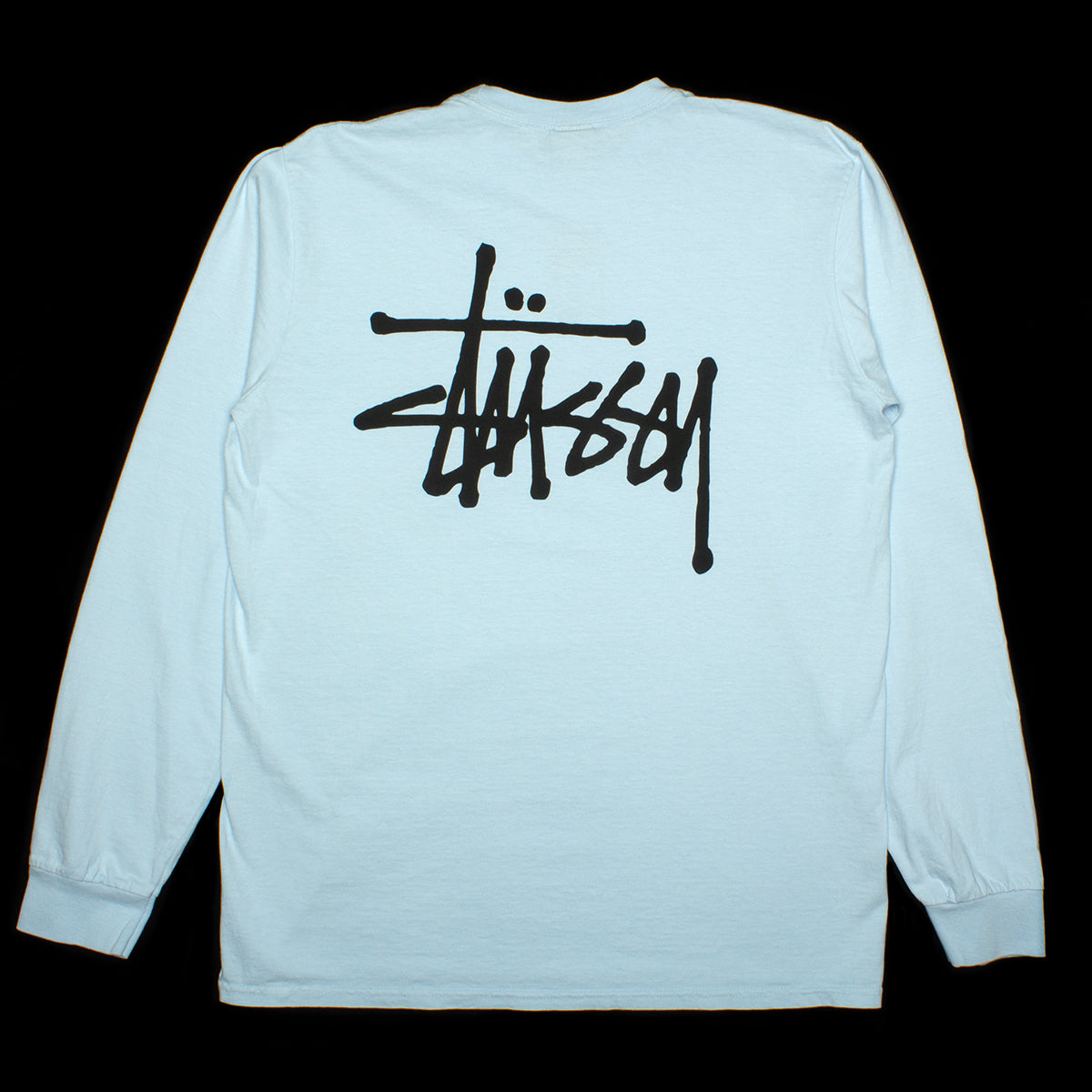 Basic Stussy Pigment Dyed L/S T-Shirt