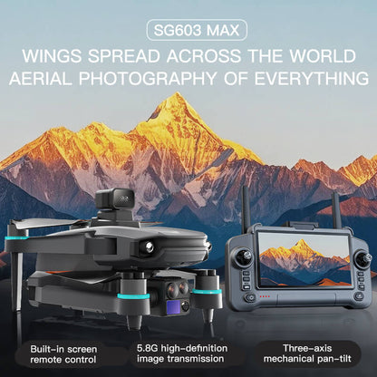 ZLL SG603 MAX 4K GPS Camera Drone – 3-Axis Gimbal