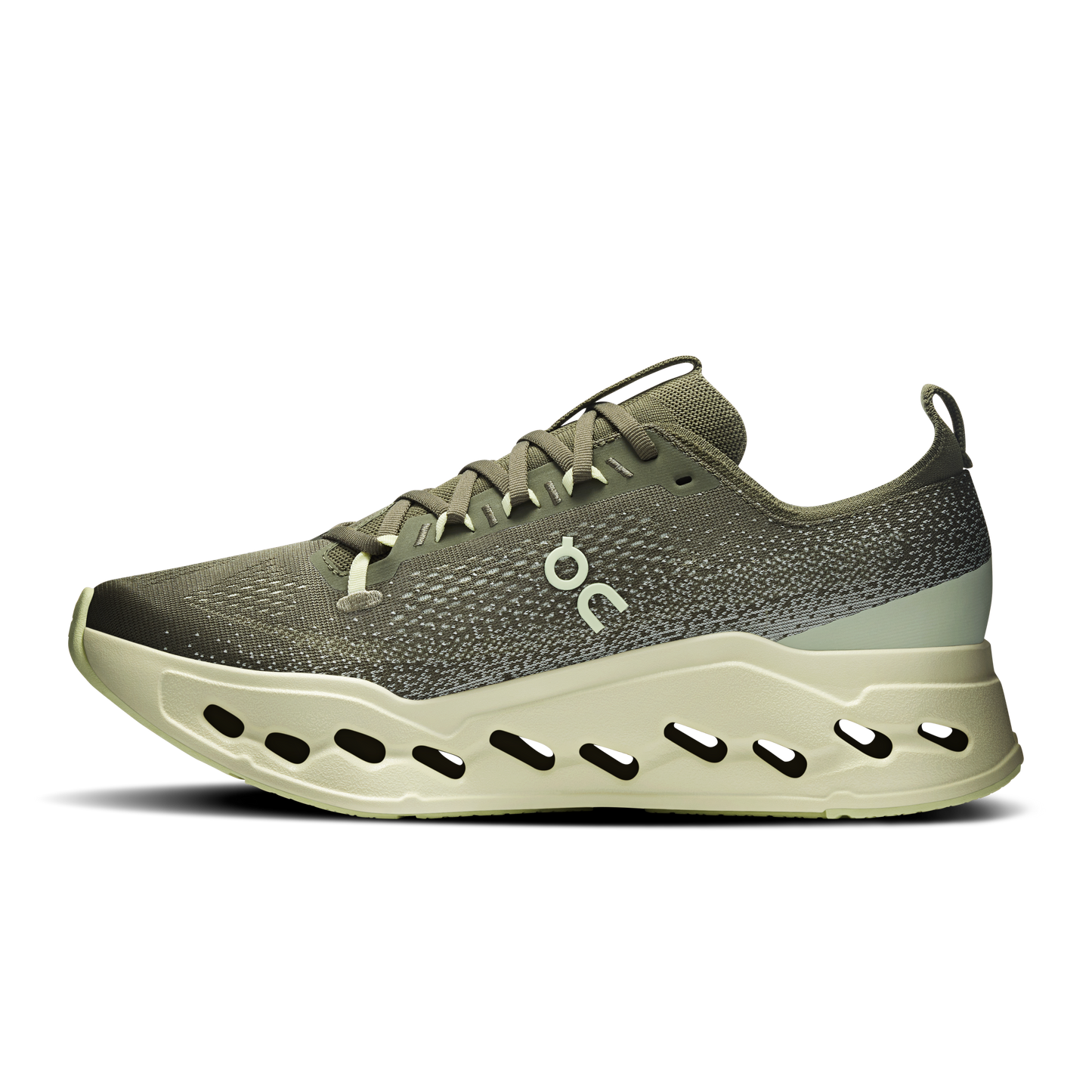 On Running Men's Cloudsurfer Max Shoes - Olive / Seedling