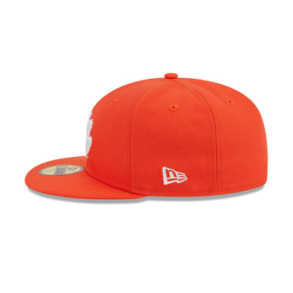 Clemson Tigers Orange 59FIFTY Fitted Hat