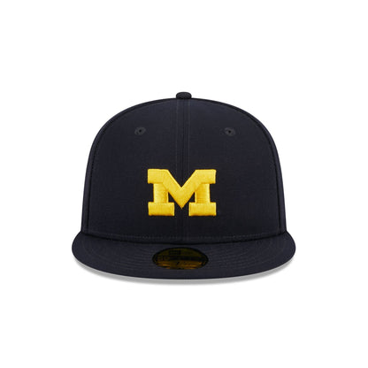 Michigan Wolverines Blue 59FIFTY Fitted Hat
