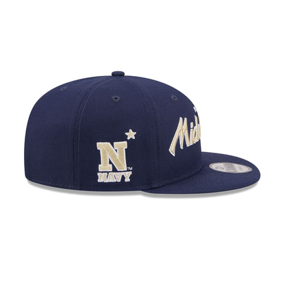 Navy Midshipmen Script 9FIFTY Snapback Hat
