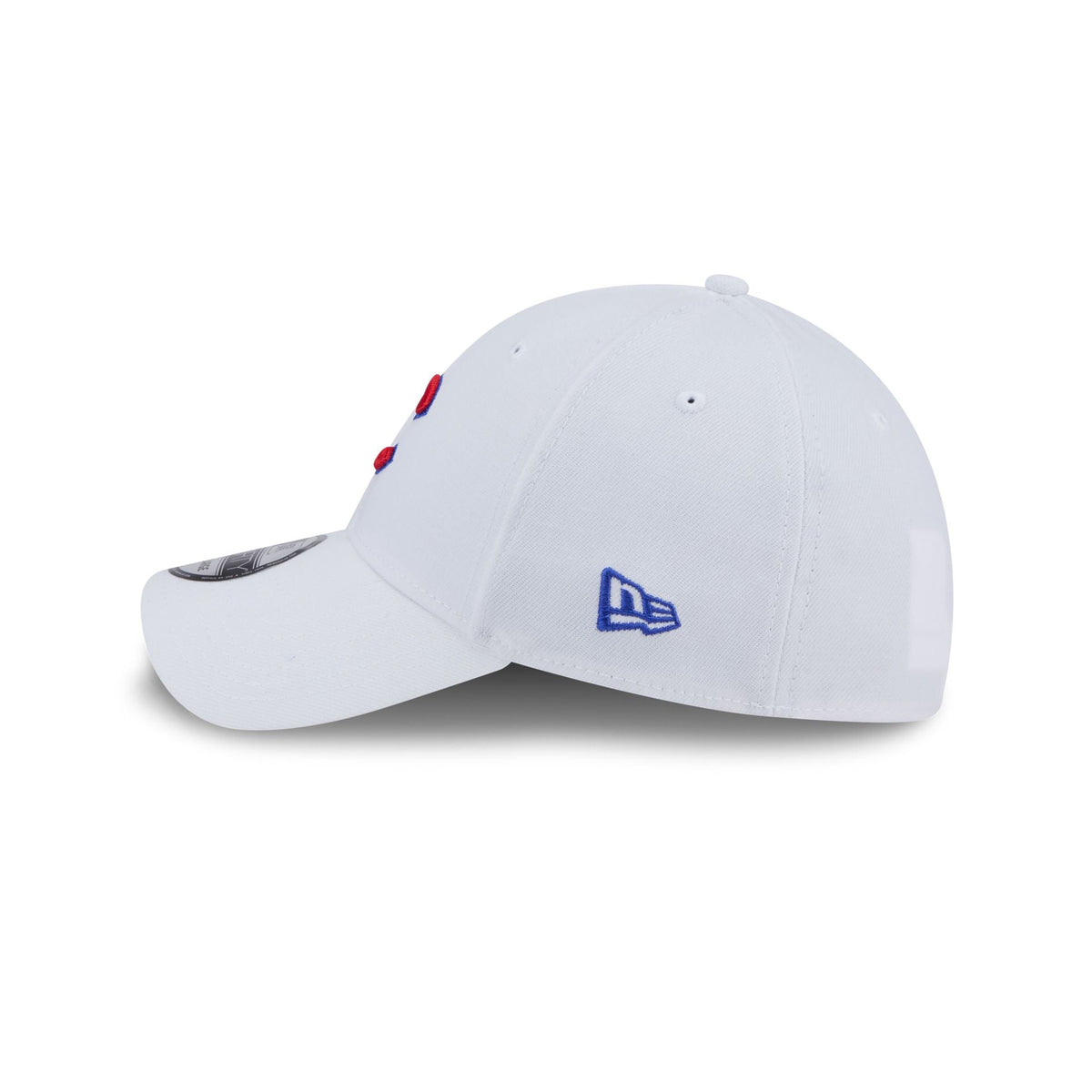 Chicago Cubs Optic White 39THIRTY Stretch Fit Hat