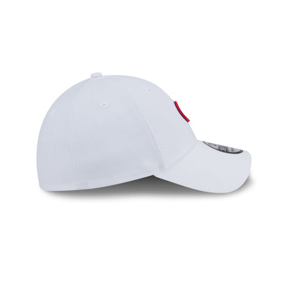 Chicago Cubs Optic White 39THIRTY Stretch Fit Hat